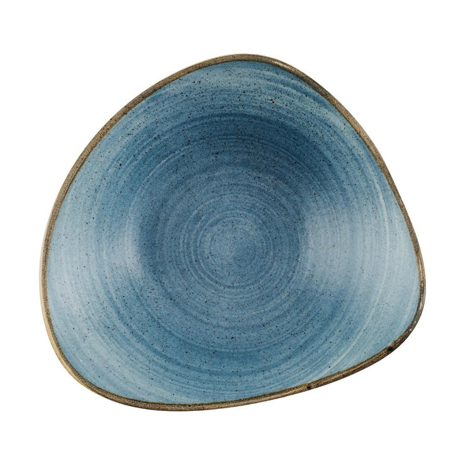 Bols triangulaires Stonecast Raw Lotus Teal 228 mm (lot de 12) - Churchill
