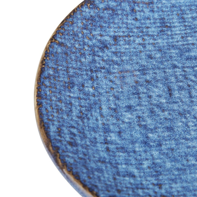 Assiettes plates Denim Blue 180 mm (lot de 6) - Olympia