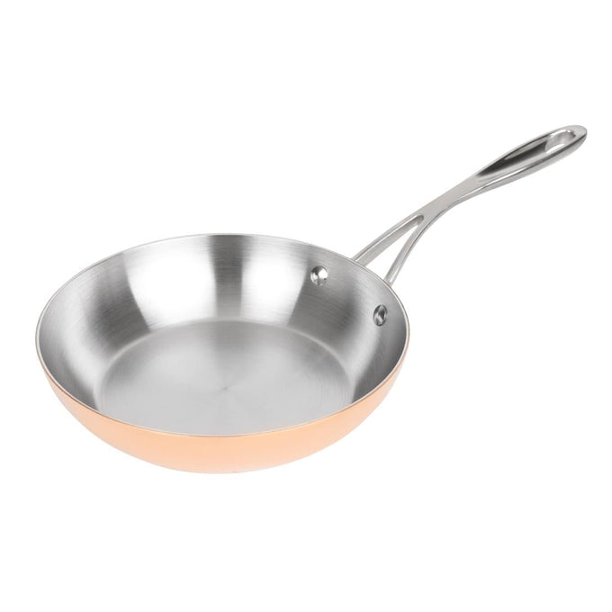Poêle triple paroi cuivre induction 200 mm - Vogue