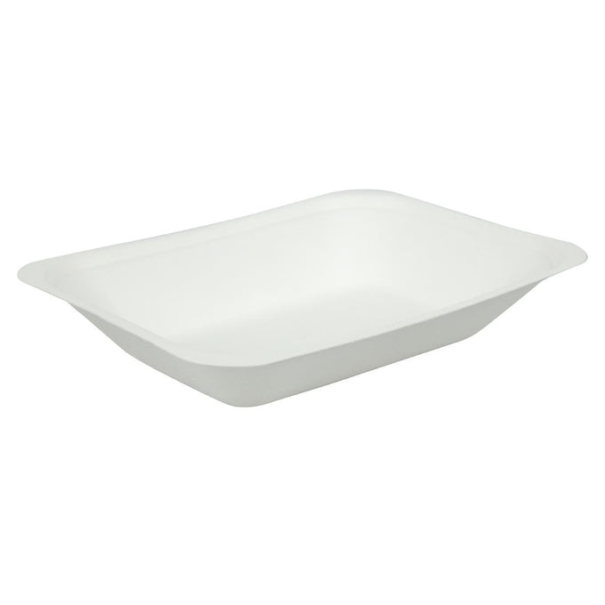 Barquettes à frites compostables en bagasse 175 mm (lot de 500) - Vegware