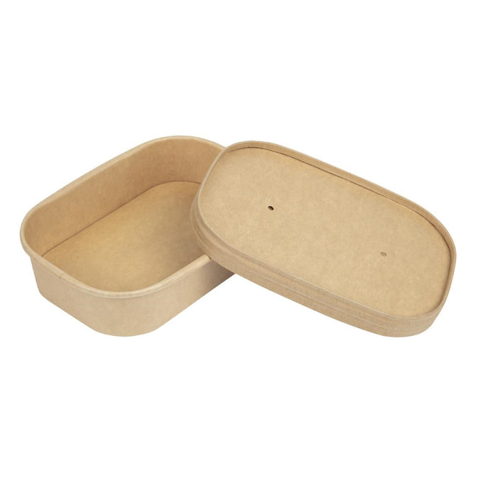Barquettes alimentaires micro-ondables recyclables Stagione 500 ml (lot de 300) - Colpac