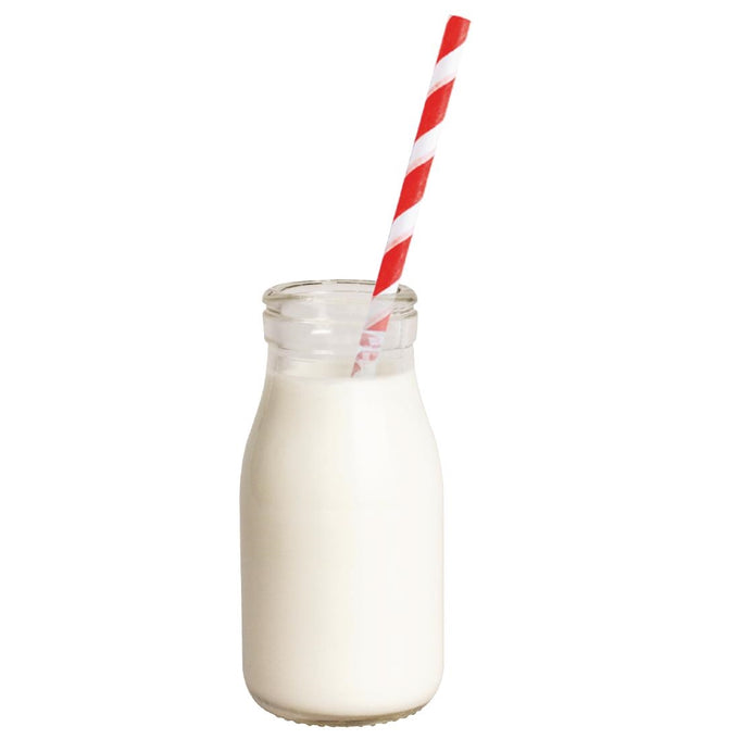Mini bouteilles de lait en verre 200 ml (lot de 12) - Olympia
