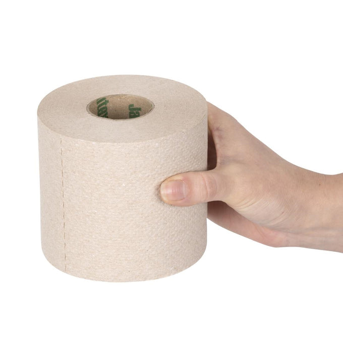 Rouleaux de papier toilette Green 100 % recyclé 3 plis 260 feuilles (lot de 36) - Jantex