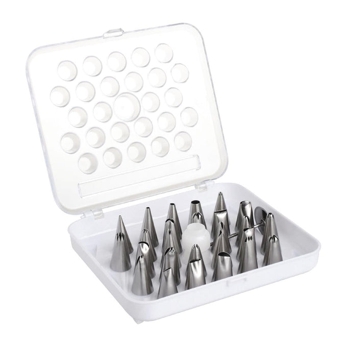 Boîte de 26 douilles pâtissières assorties - Vogue
