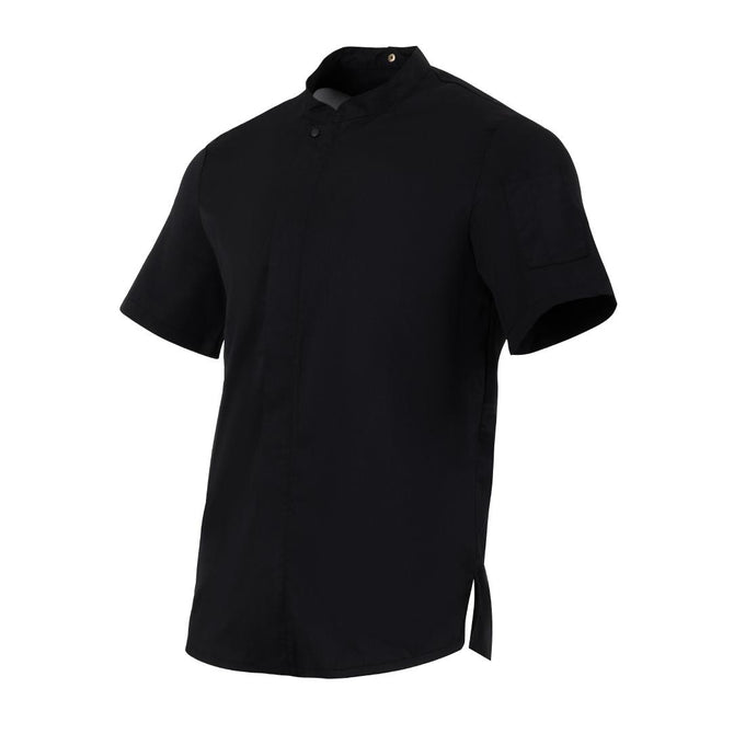 Veste de cuisinier en maille à manches courtes Harlem noire - Southside
