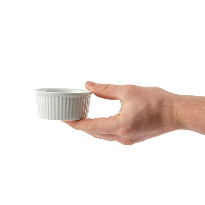 Ramequins Whiteware 85 mm (lot de 12) - Olympia