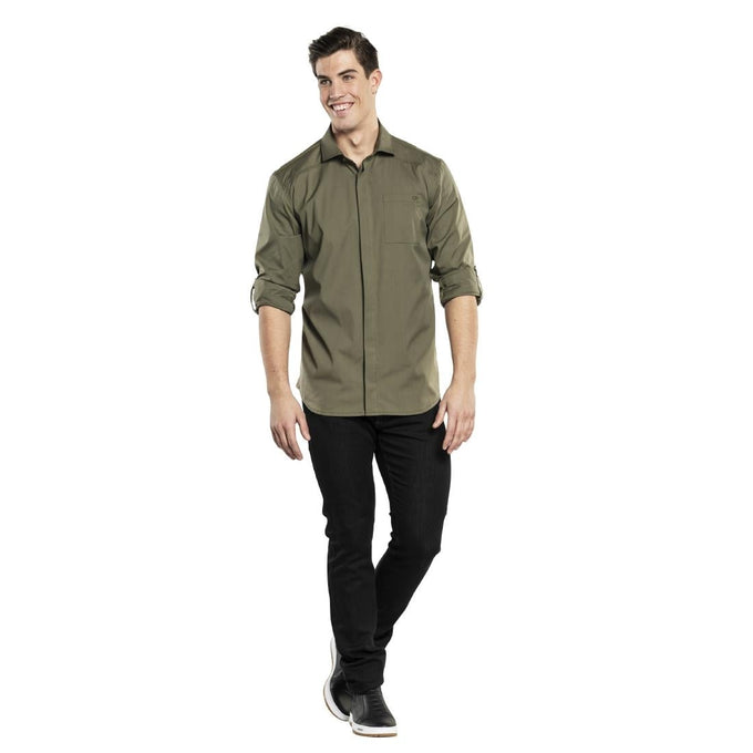 Chemise homme UFX verte - Chaud Devant