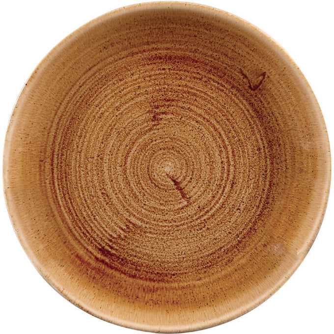 Assiettes rondes Stonecast Patina Vintage Copper 165 mm (lot de 12) - Churchill