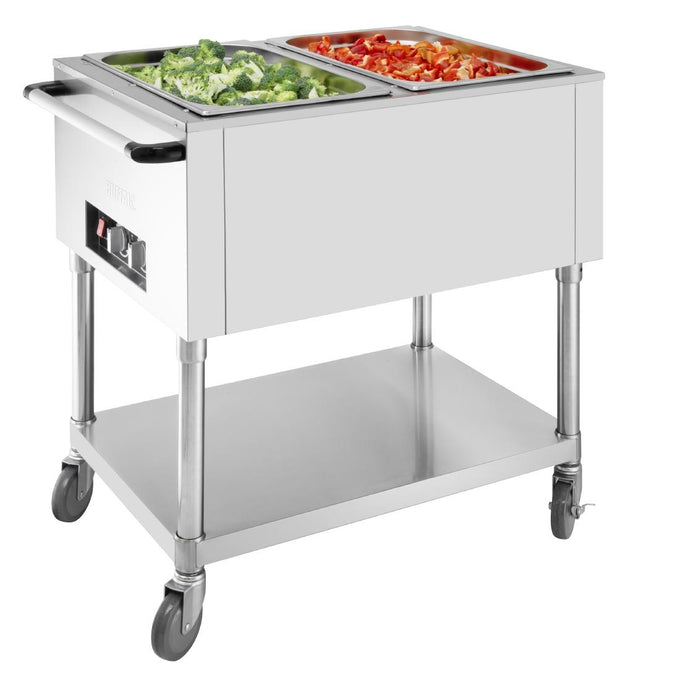 Bain-marie mobile 2x GN 1/1 - Buffalo