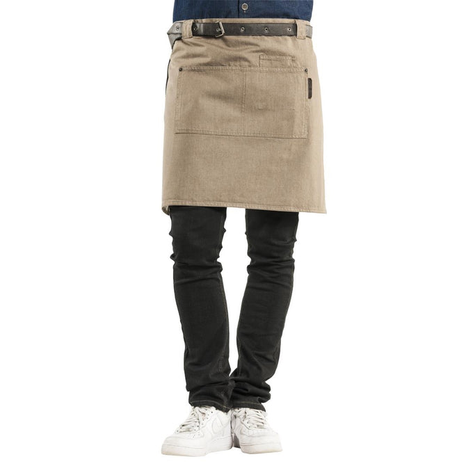 Tablier mixte Forene Denim marron 70 × 50 cm - Chaud Devant