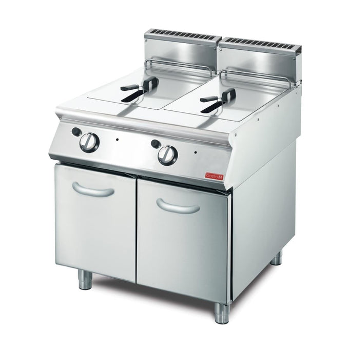 Friteuse gaz sur pied 70/80FRGS13 2 × 13 L - Gastro M