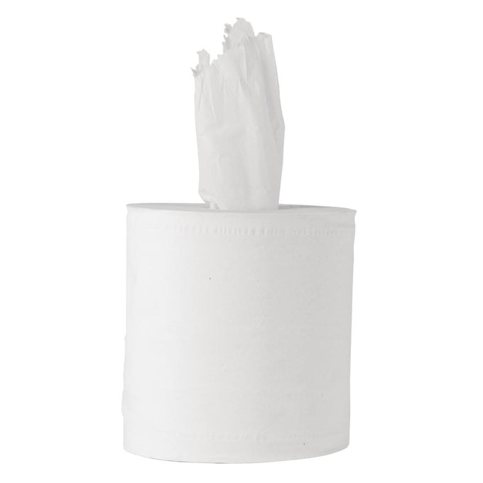 Bobines blanches pour distributeur à dévidage central (lot de 6) - Tork
