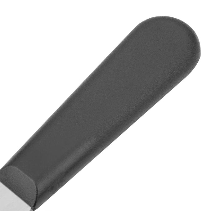 Couteau spatule à lame droite noir 150 mm - Hygiplas