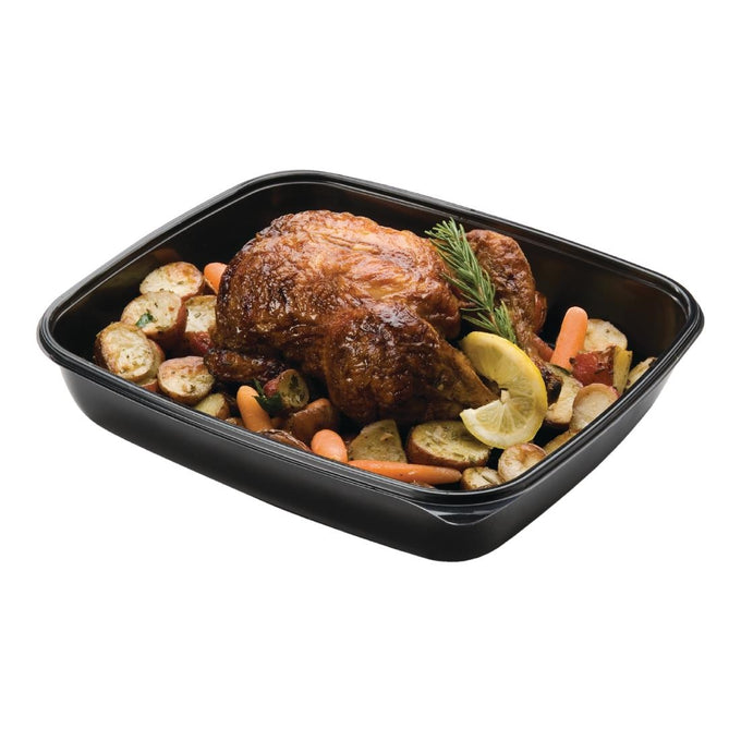 Barquettes alimentaires moyennes rectangulaires 900 ml (lot de 300) - FastPac