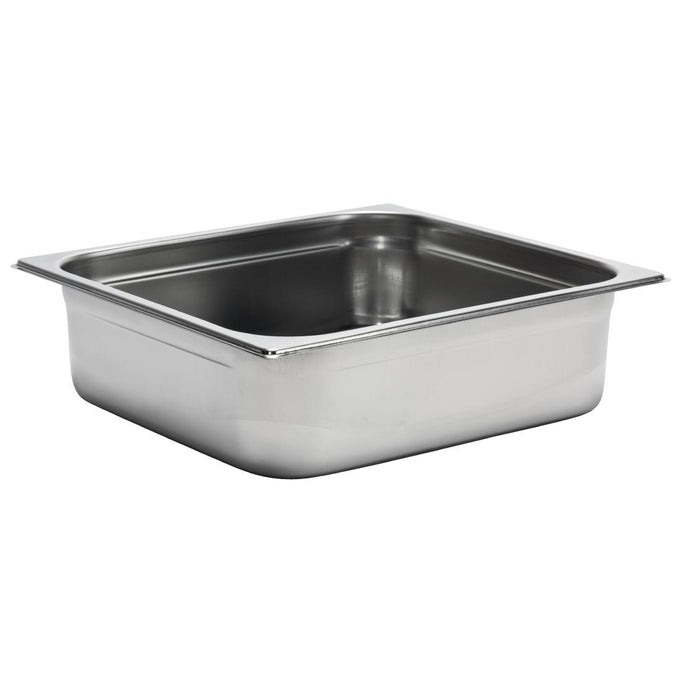 Bac inox GN2/3 100 mm - 9,9 L - Gastro M