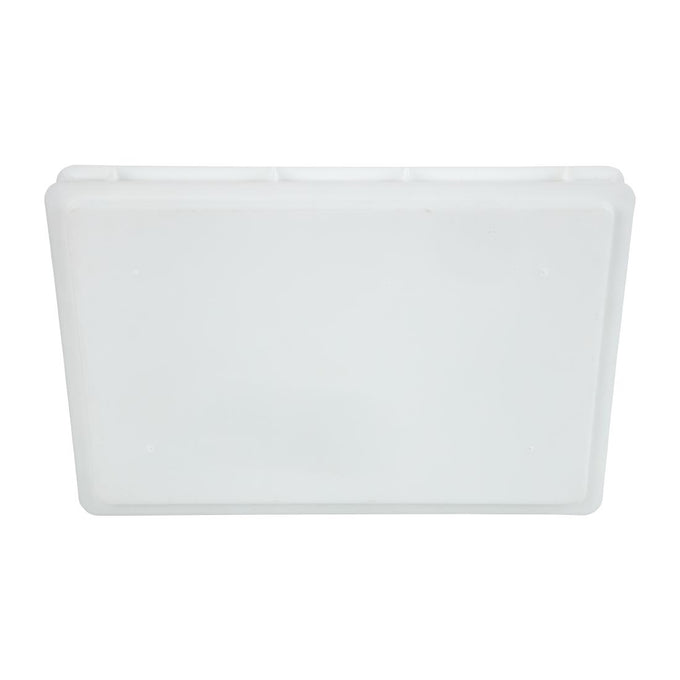 Boîte à pâte à pizza en polyéthylène 60 × 40 × 7 cm - Cambro