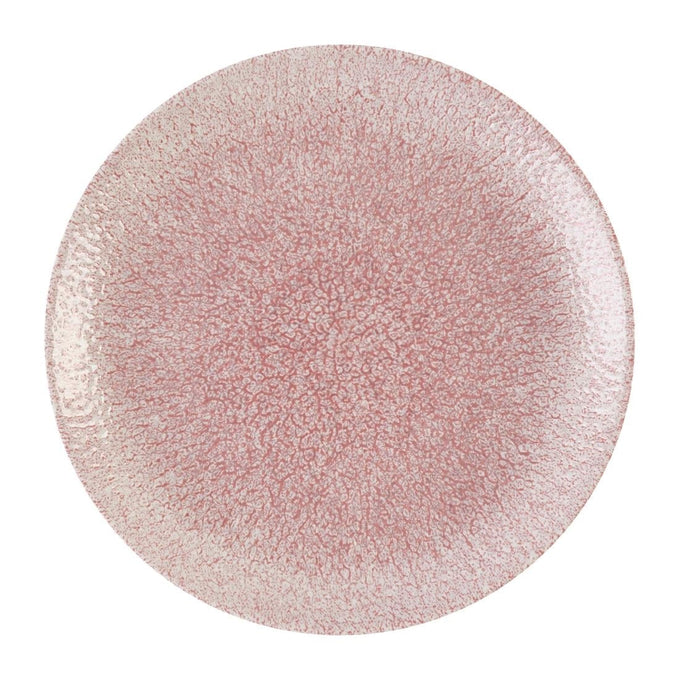 Assiettes rondes Studio Prints Raku Rose Quartz Pink 217 mm (lot de 12) - Churchill