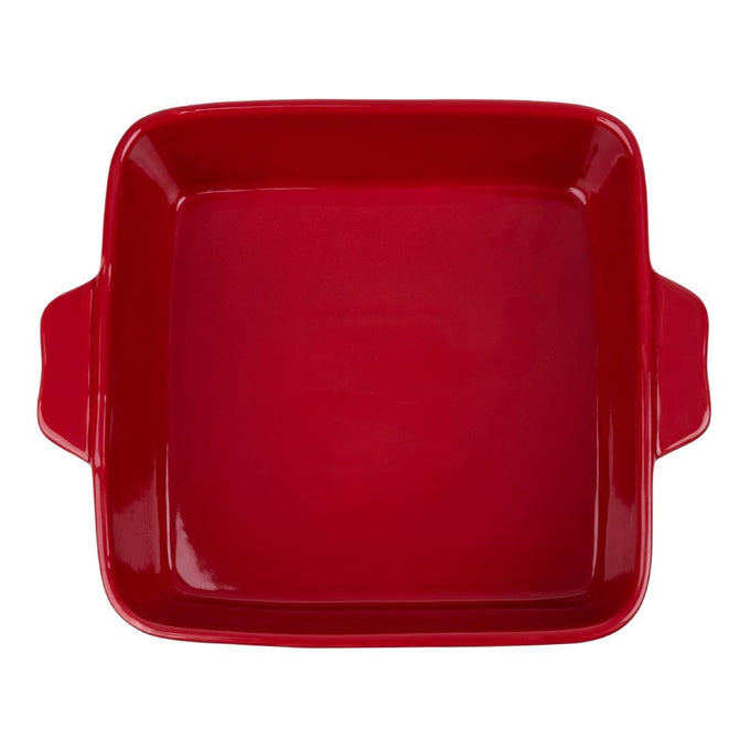 Plat à rôtir rouge et taupe 4,2 L - Olympia