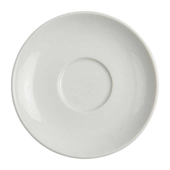 Soucoupes Élégantes Whiteware 148 mm (lot de 12) - Olympia
