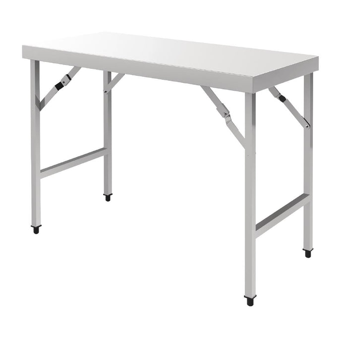 Table pliante inox 1200 mm - Vogue