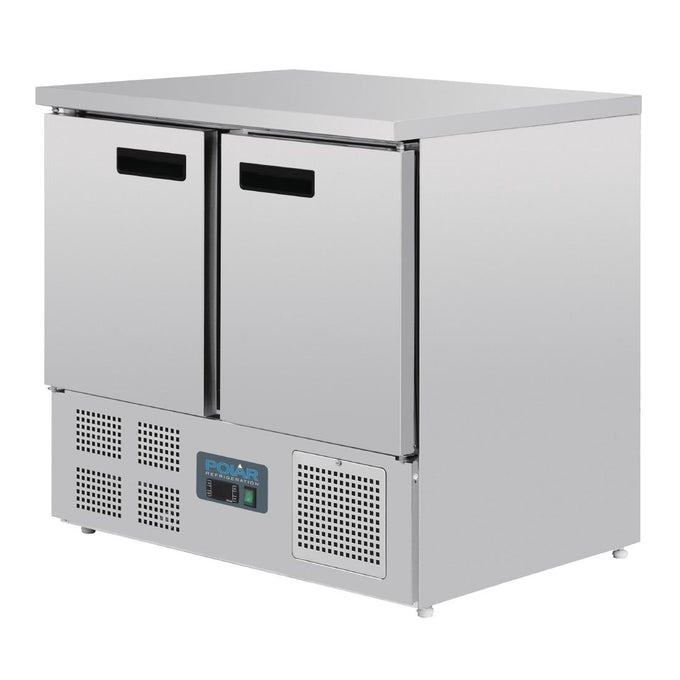 Table réfrigérée positive compacte 2 portes 240 L Série G - Polar