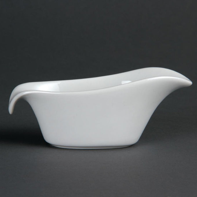 Saucières Whiteware 85 ml (lot de 6) - Olympia
