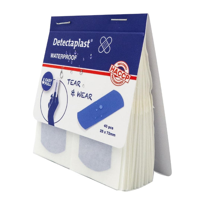 Pansements imperméables 25 × 72 mm (lot de 100) - Detectaplast
