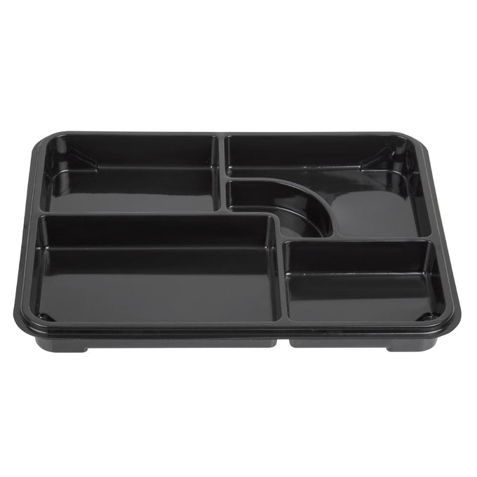 Plateaux repas recyclables Bento 263 × 201 mm (lot de 90) - Faerch