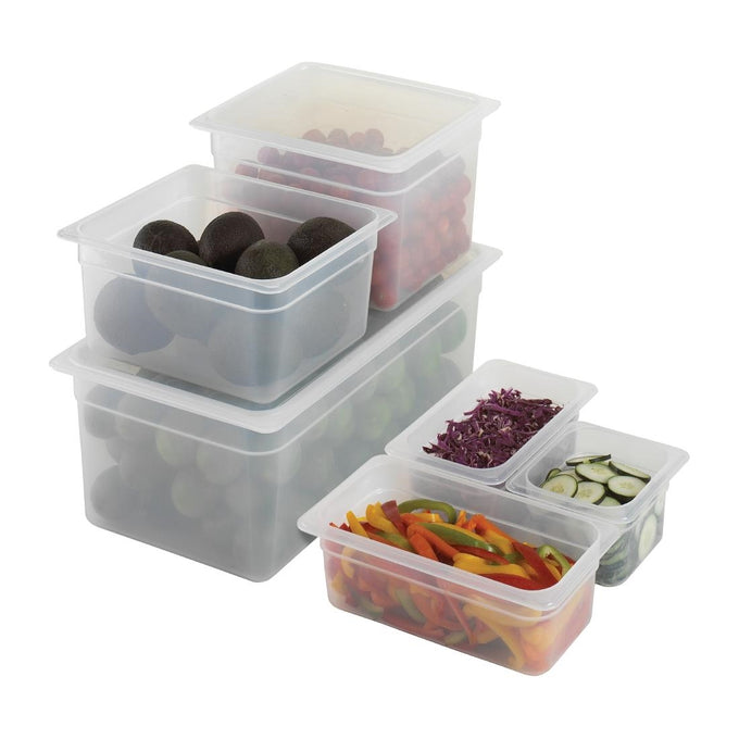 Bac polypropylène GN 1/3 100 mm - 3,6 L - Cambro
