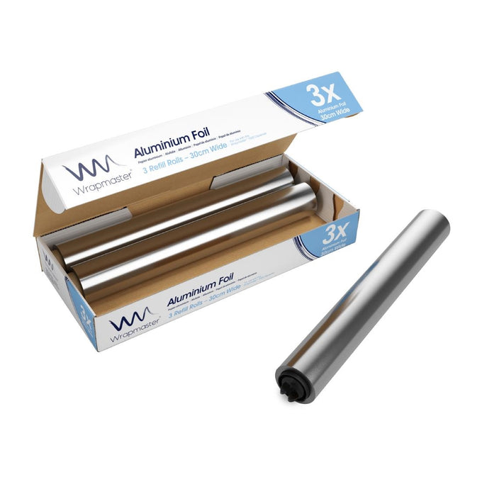 Papier aluminium pour distributeur compact (lot de 3) - Wrapmaster
