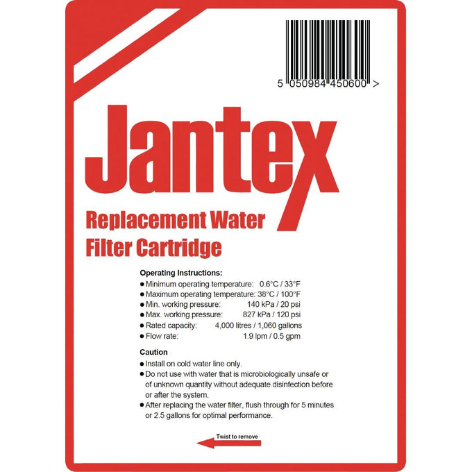 Cartouche de filtre à eau pour chauffe-eau Buffalo - Jantex