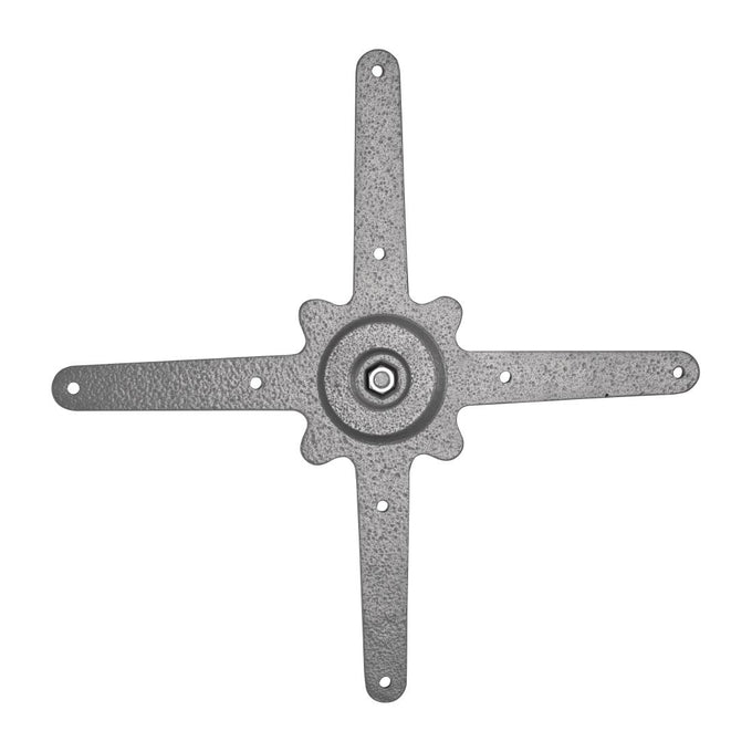 Pied de table en fonte gris - L 611 x P 611 x H 720 mm - Bolero