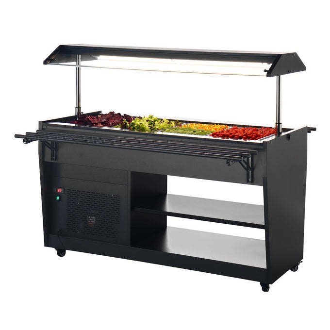 Buffet réfrigéré série G noir - Polar