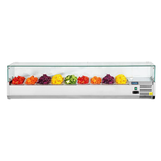 Saladette réfrigérée 9 bacs GN 1/3 Série G - Polar