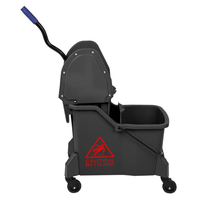 Seau essoreur deux compartiments rouge 30 L - Jantex