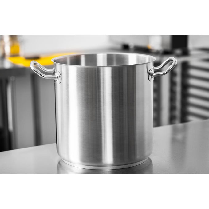 Marmite haute en acier inoxydable 240 mm - 10,5 L - Vogue