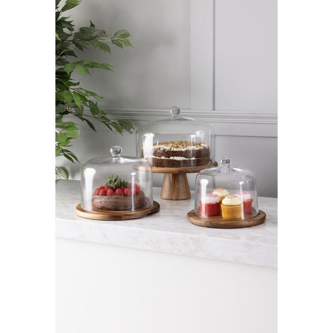Cloche à gâteau en verre - Olympia