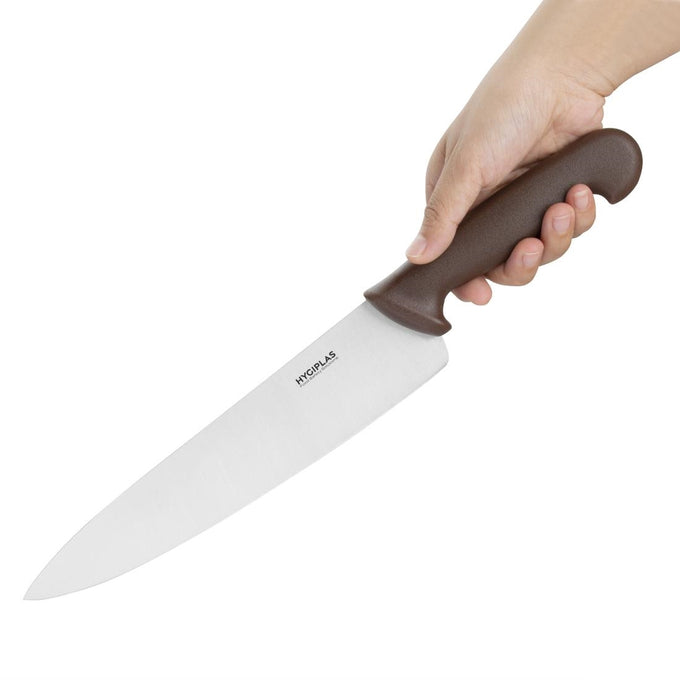 Couteau de cuisinier marron 255 mm - Hygiplas