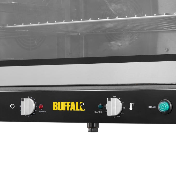 Four pâtissier à convection 4 niveaux avec humidificateur 100 L triphasé - Buffalo