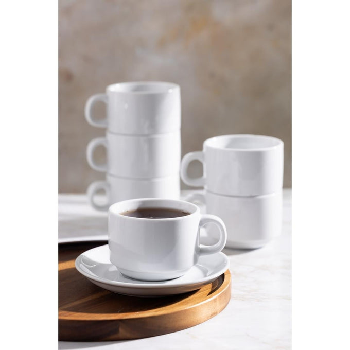 Tasses empilables Athena 200 ml (lot de 24) - Olympia