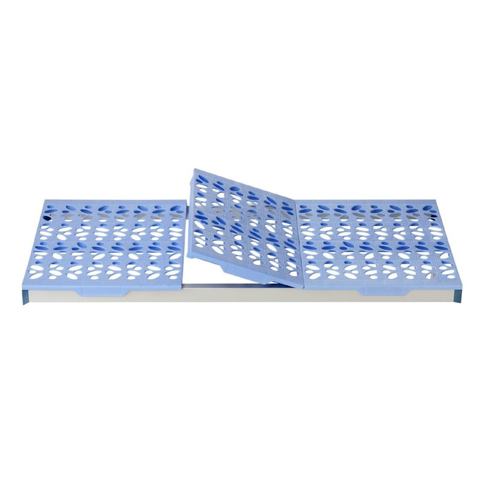 Rayonnage modulaire en angle 4 niveaux 500 × 849 mm - Tournus