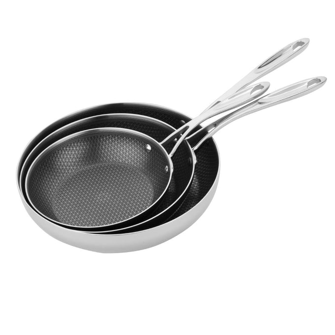 Sauteuse en inox avec revêtement Tri-Shield 24 cm - Vogue