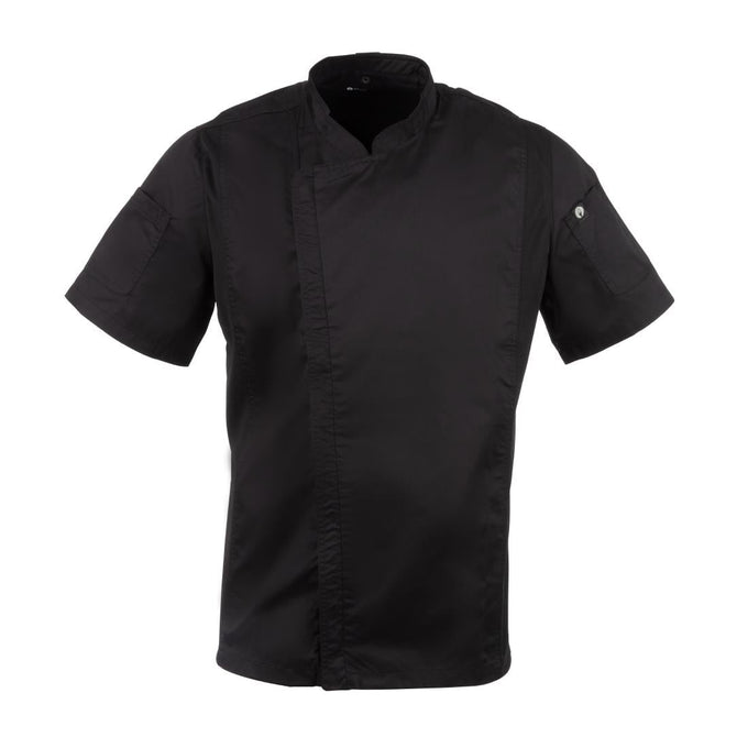 Veste de cuisine mixte Cool Vent Urban Springfield noire - Chef Works