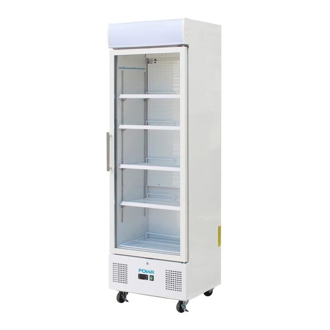 Vitrine réfrigérée positive blanche Série G 336 L - Polar