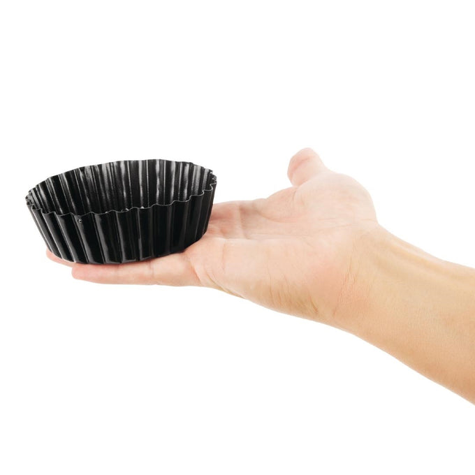 Moule à quiche cannelé profond antiadhésif 100 mm - Vogue