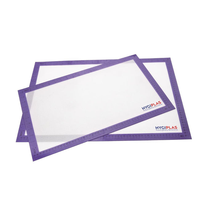 Tapis de cuisson antiadhésif allergènes 585 × 385 mm - Hygiplas