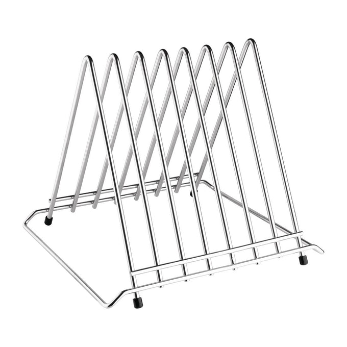 Support professionnel pour planches à découper 7 fentes - Hygiplas