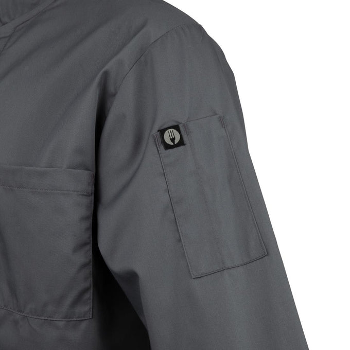 Veste de cuisine mixte grise - Chef Works