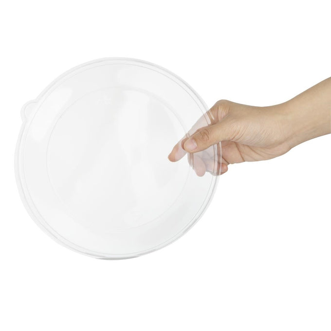 Couvercles PET pour poke bowls 682/909 ml (lot de 50) - Fiesta Recyclable