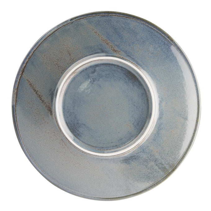 Assiettes Plates Ember Blue 275 mm (lot de 4) - Olympia